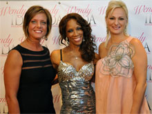 Wendy Ida with Kelly Hyland and Christi Lukasiak from Lifetime's Dance Moms